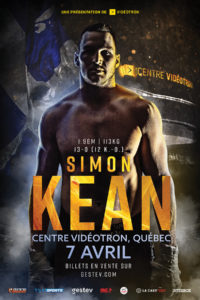 Simon Kean 7 avril a Quebec