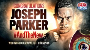 new champion WBO Joseph Parker