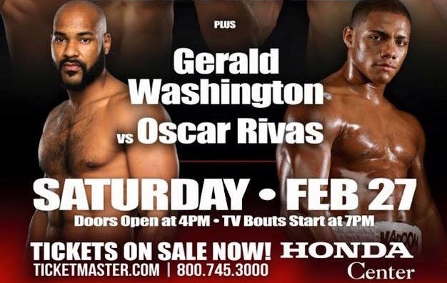 Gerald Washington VS Oscar Rivas